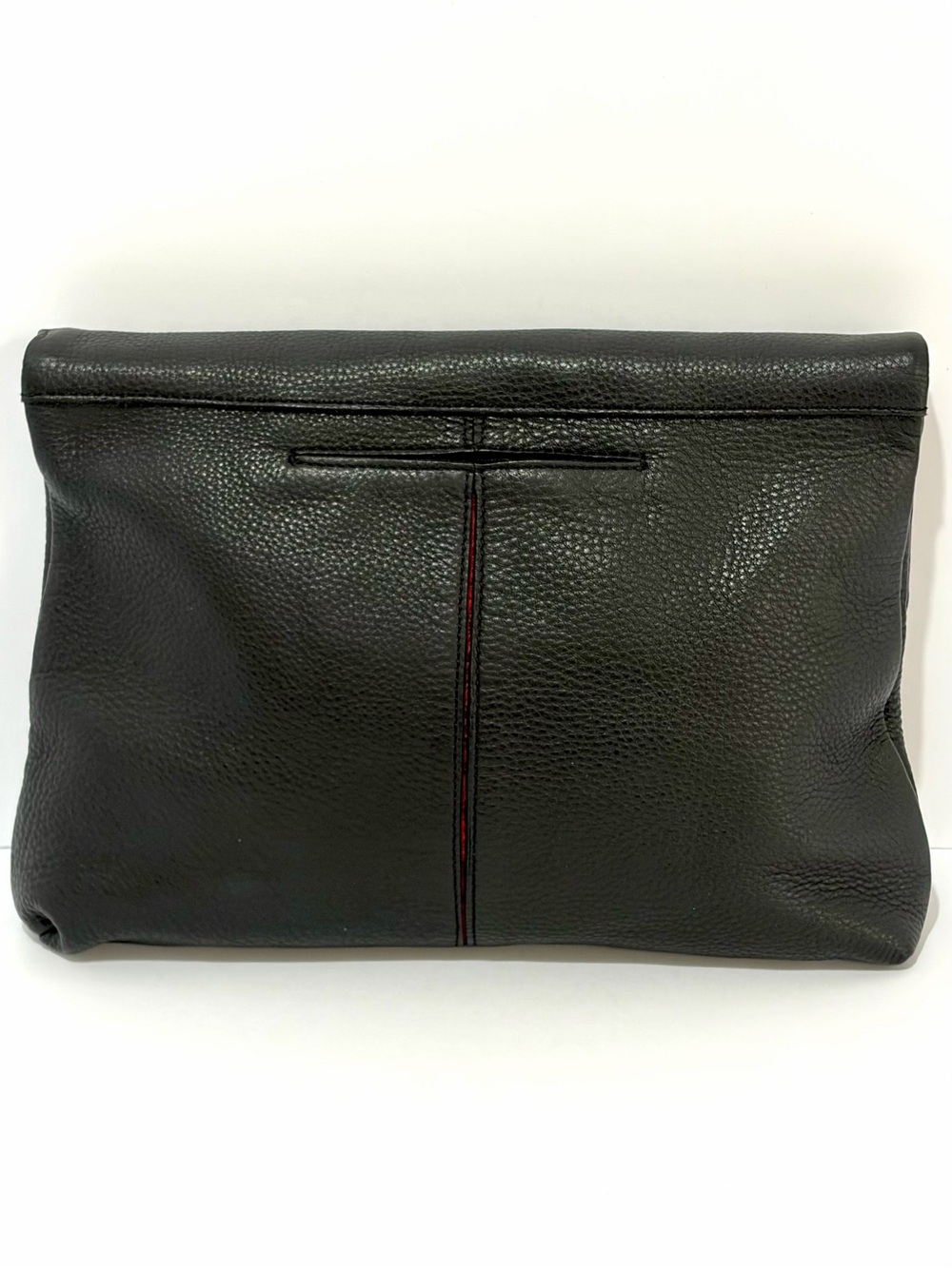 Hammitt VIP Large Crossbody Bag In Black Leather With Brushed Gold Hardware - Picture 2 of 12